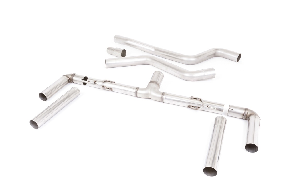 Milltek  Particulate Filter-back Sport Exaust for Ford  Focus  Mk4 ST 2.3-litre EcoBoost Estate/Wagon/Combi (OPF/GPF Equipped) (2019 to 2027)