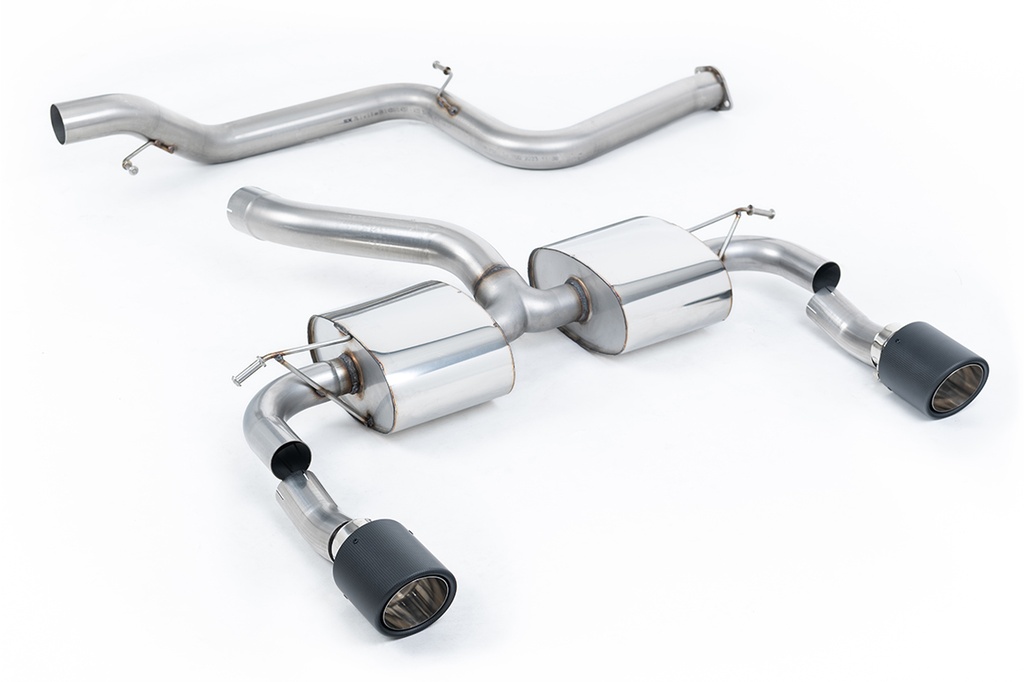 Milltek  Cat-back Sport Exaust for Ford  Focus  MK2 RS 2.5T 305PS (2009 to 2010)