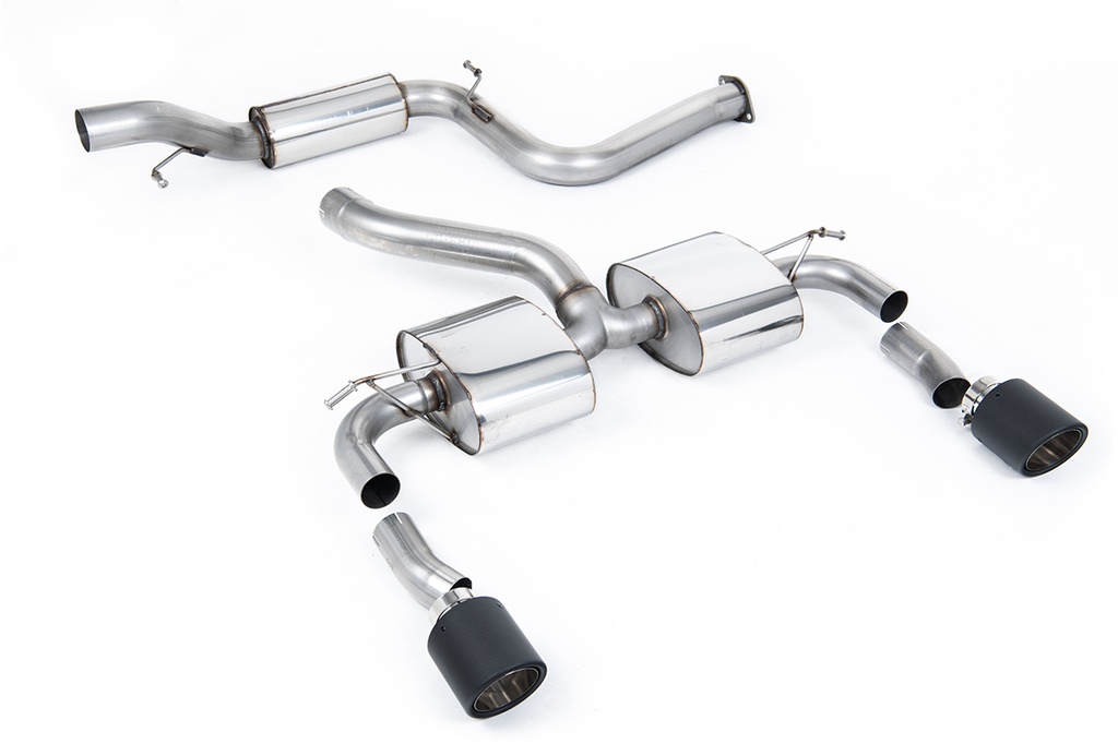 Milltek  Cat-back Sport Exaust for Ford  Focus  MK2 RS 2.5T 305PS (2009 to 2010)