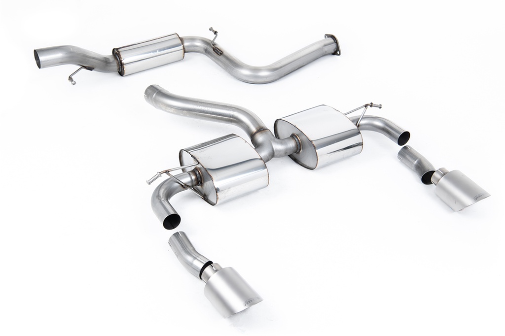Milltek  Cat-back Sport Exaust for Ford  Focus  MK2 RS 2.5T 305PS (2009 to 2010)