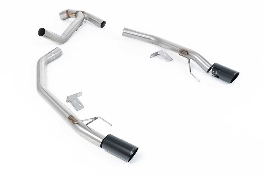 Milltek  Axle Back Sport Exaust for Ford  Ranger  2.0TDCI 205PS Bi-Turbo Diesel (T9) (2023 to 2027)