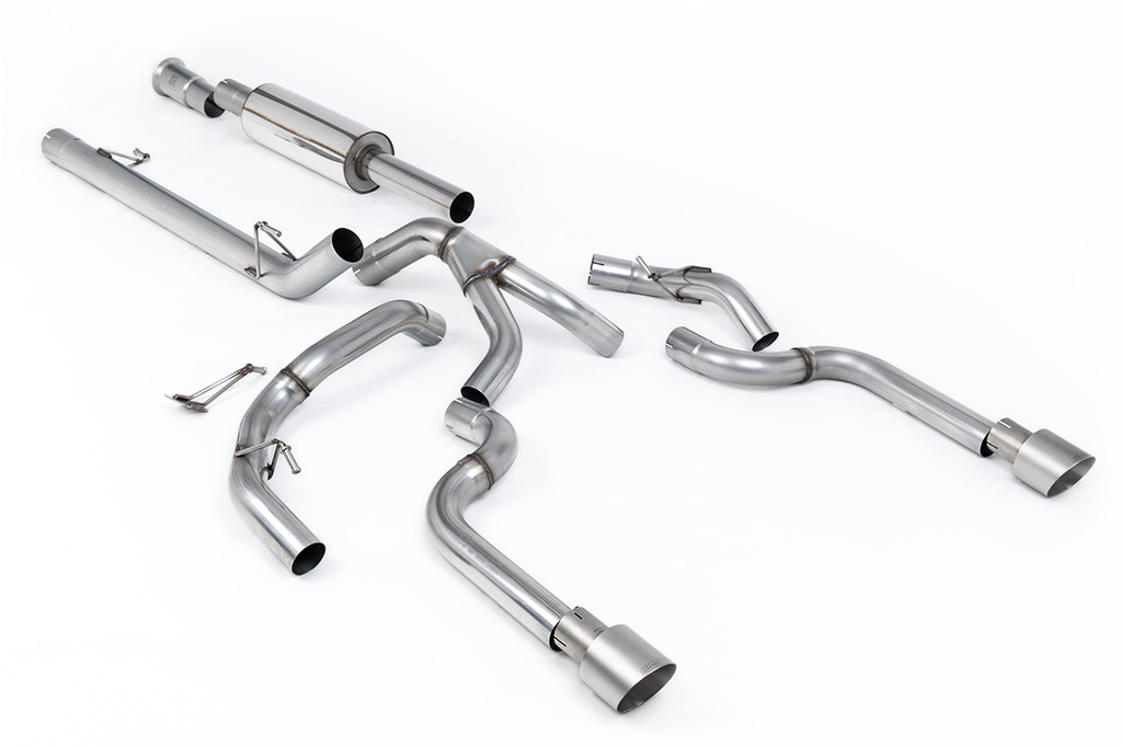 Milltek  Cat-back Sport Exaust for Ford  F150  SuperCrew (5.5ft Bed) 5.0 V8 (2021 to 2027)