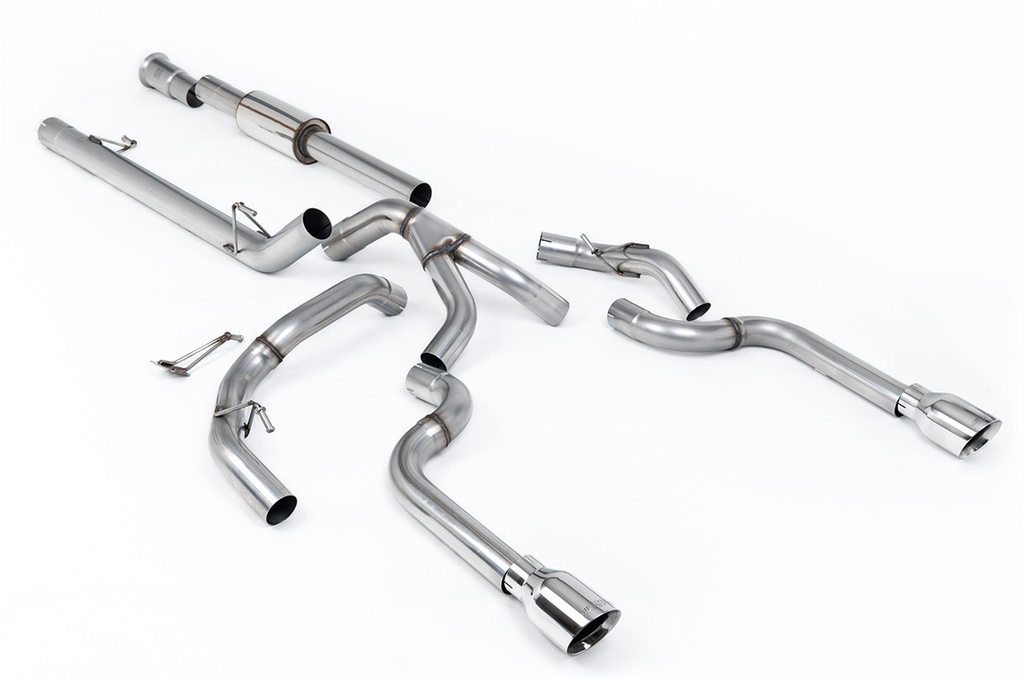 Milltek  Cat-back Sport Exaust for Ford  F150  SuperCrew (5.5ft Bed) 5.0 V8 (2021 to 2027)