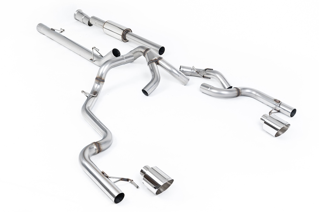 Milltek Exhaust - Dual Outlet - Race Part-Resonate
