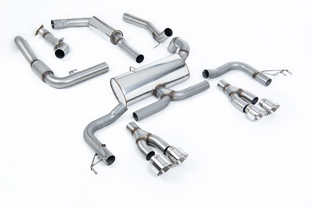 Milltek  Cat-back Sport Exaust for Honda / Acura  Civic  Type R FK2 Turbocharged 2.0 litre i-VTEC (LHD models only) (2015 to 2017)