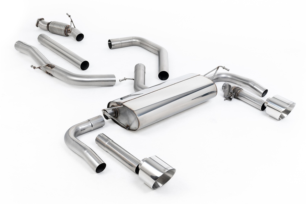 Milltek  Cat-back Sport Exaust for Hyundai / Kia  Elantra  N 2.0L Turbo 275hp (Non-OPF/GPF Models Only) (2021 to 2027)