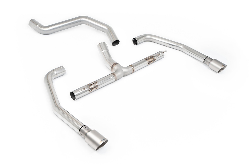 Milltek Exhaust - Non Resonated Louder GT-90 Brush