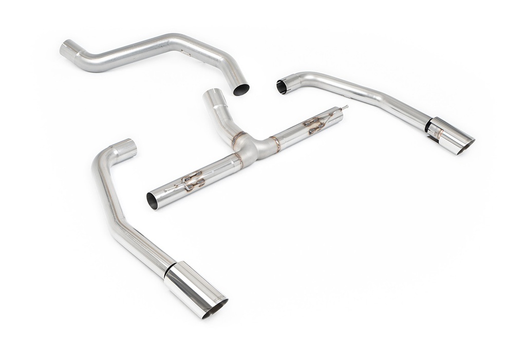 Milltek Exhaust - Non Resonated Louder Premium GT-