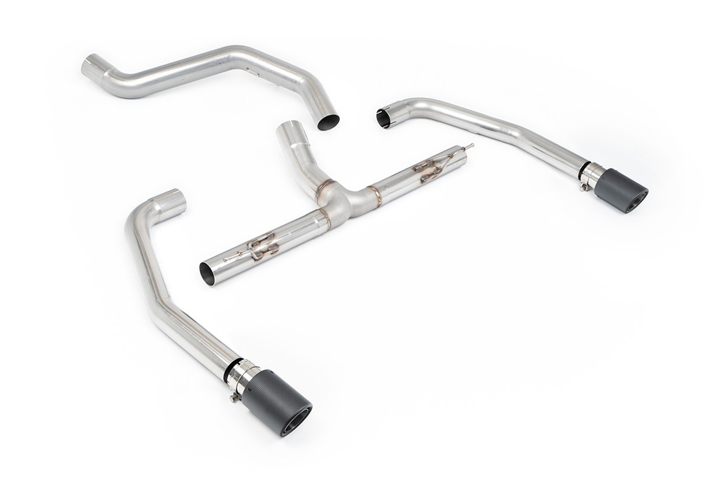 Milltek Exhaust - Non Resonated Louder JET-90 Carb