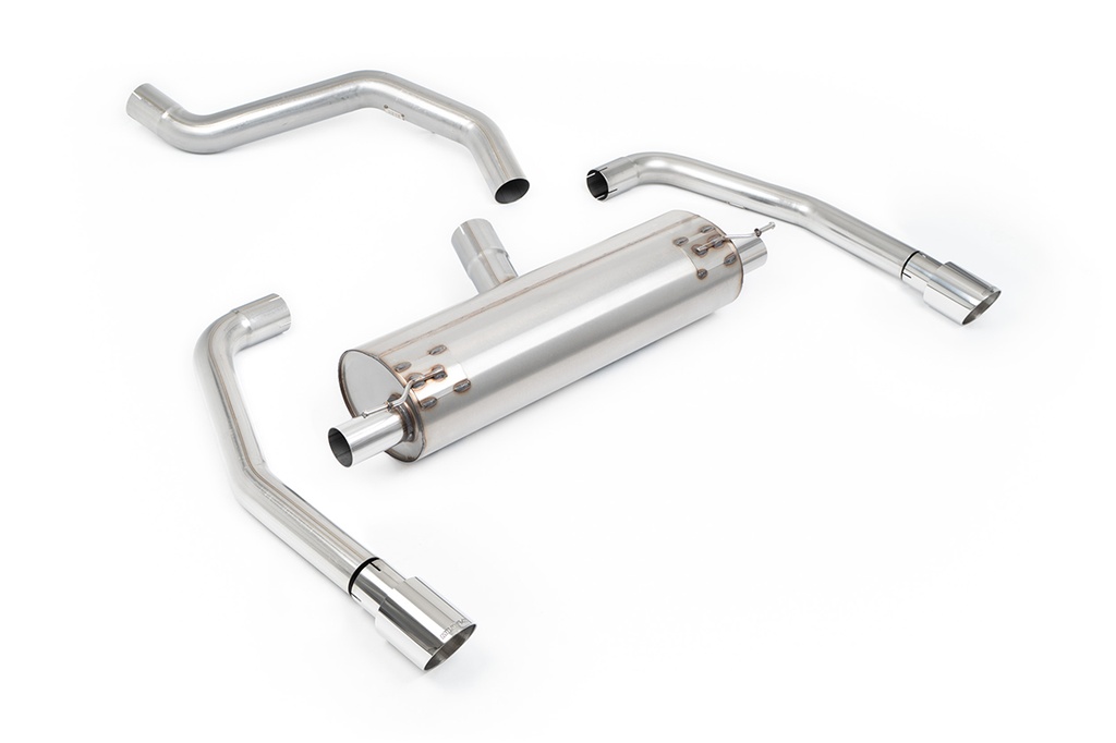 Milltek Exhaust - Resonated GT-90 Polished Tips -