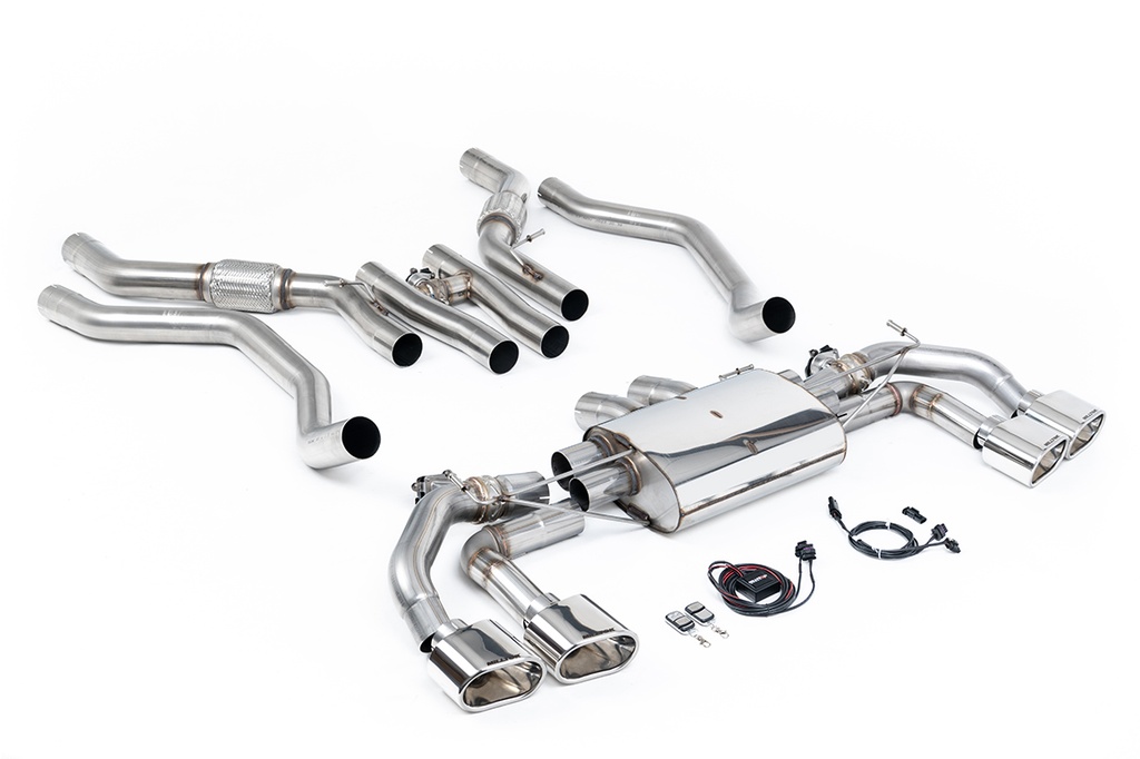 Milltek Exhaust - OPF GPF Back Valved with Polsihe