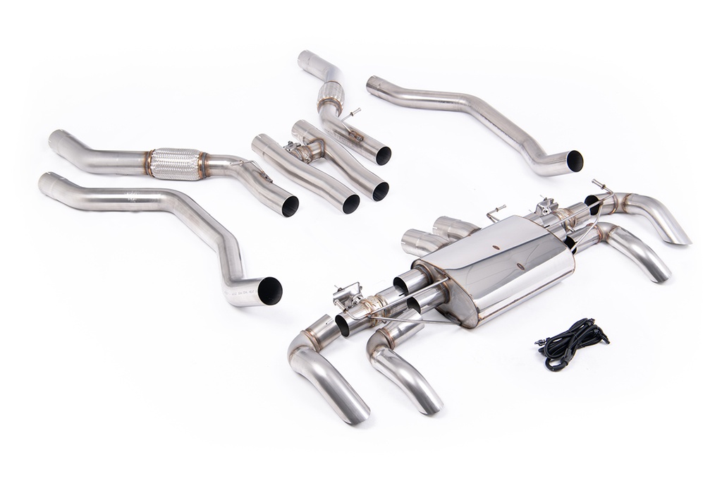 Milltek Exhaust - Valved Cat   OPF Back System wit
