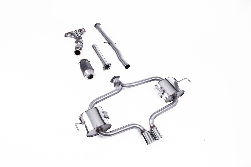 Milltek  Full System (including Hi-Flow Sports Cat) Sport Exaust for New Mini  Mk1  (R53) Cooper S (2002 to 2006)