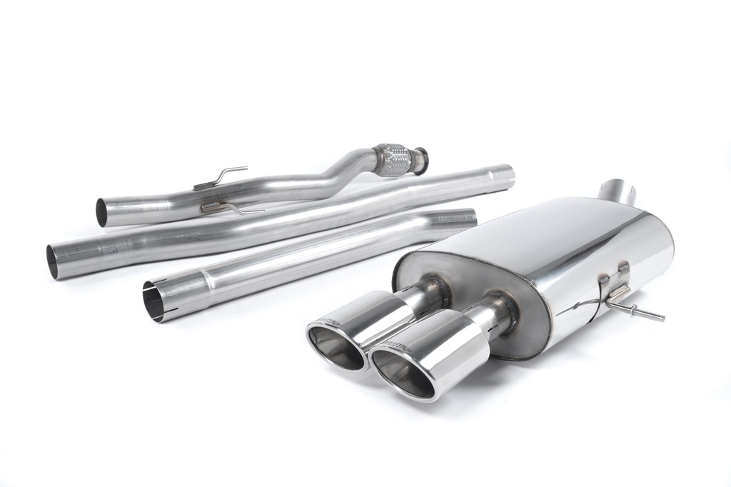 Milltek  Cat-back Sport Exaust for New Mini  Mk2  (R56) Cooper S 1.6i Turbo (2006 to 2014)