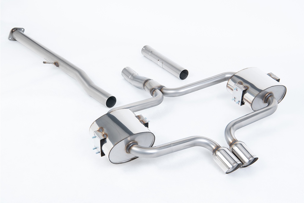 Milltek  Cat-back Sport Exaust for New Mini  Mk1  (R52) Cooper S Convertible (2004 to 2008)