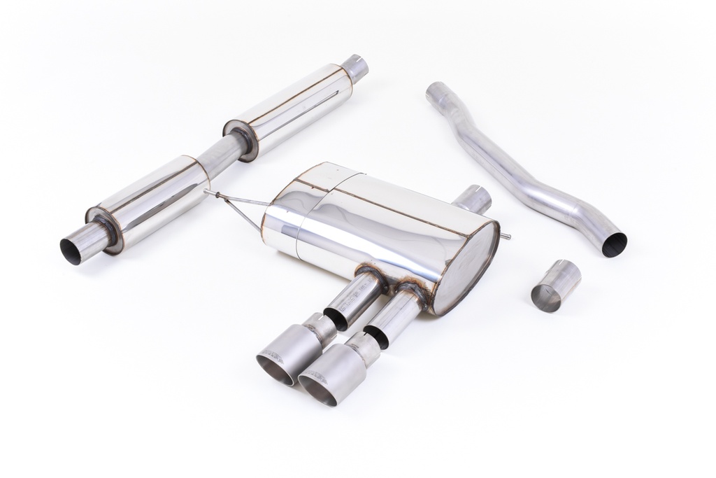 Milltek  Cat-back Sport Exaust for New Mini  Mk3  (F56) Mini Cooper S 2.0 Turbo (UK and European models & Pre-LCI Only) (2014 to 2018)
