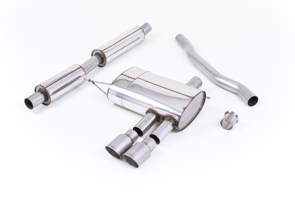 Milltek  Cat-back Sport Exaust for New Mini  Mk3  (F56) Mini Cooper S 2.0 Turbo (Rest of World) (2014 to 2027)