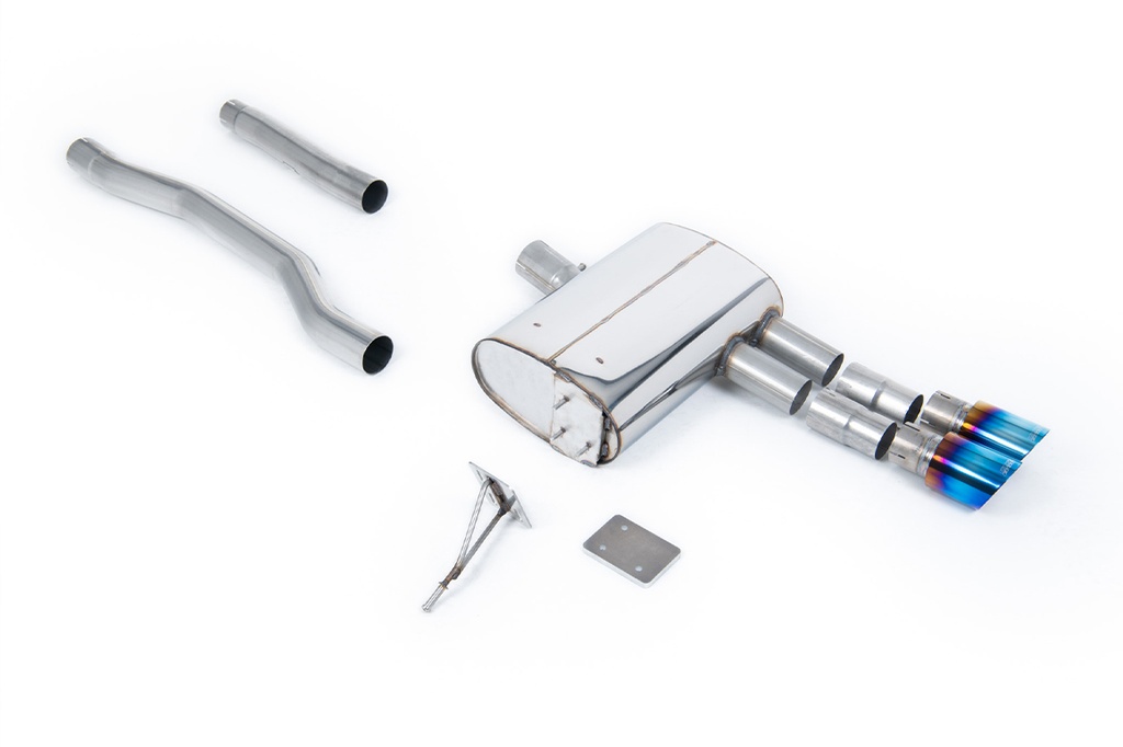 Milltek  Particulate Filter-back Sport Exaust for New Mini  Mk3  (F55) Mini Cooper S 2.0 Turbo - 5 Door Hatch (UK and European models) - LCI with GPF/OPF Only (2019 to 2027)