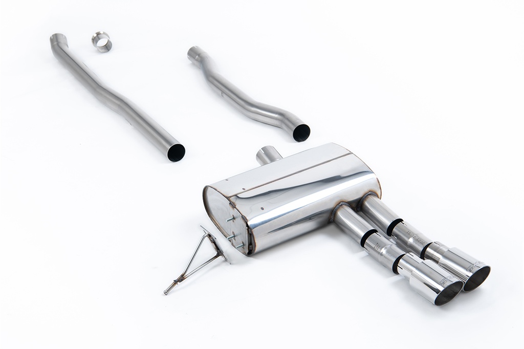 Milltek  Cat-back Sport Exaust for New Mini  Mk3  (F55) Mini Cooper S 2.0 Turbo - 5 Door Hatch (ROW/NA Models) (2014 to 2027)