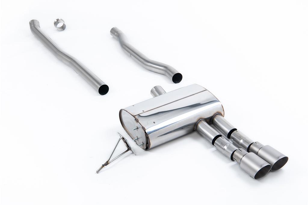 Milltek  Cat-back Sport Exaust for New Mini  Mk3  (F55) Mini Cooper S 2.0 Turbo - 5 Door Hatch (ROW/NA Models) (2014 to 2027)
