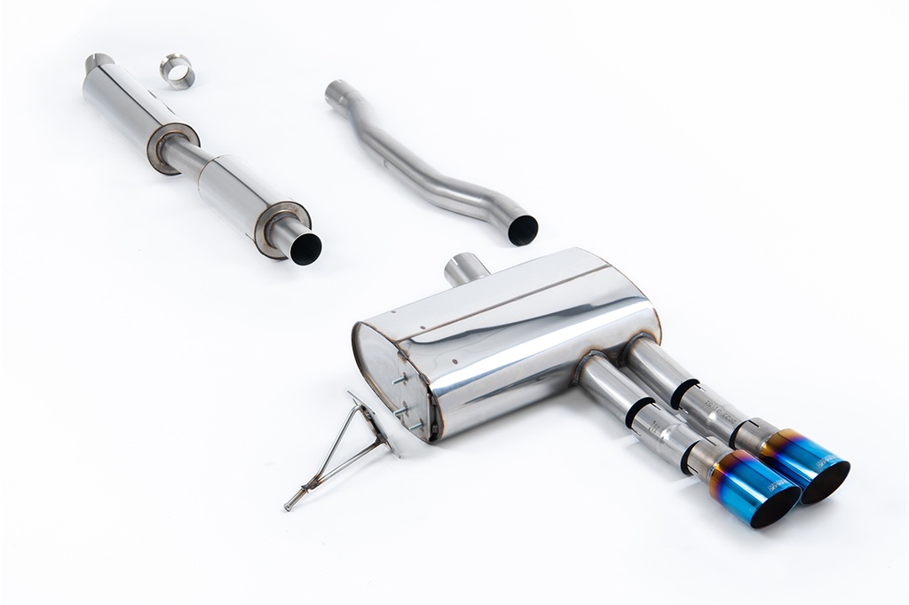 Milltek  Cat-back Sport Exaust for New Mini  Mk3  (F55) Mini Cooper S 2.0 Turbo - 5 Door Hatch (ROW/NA Models) (2014 to 2027)