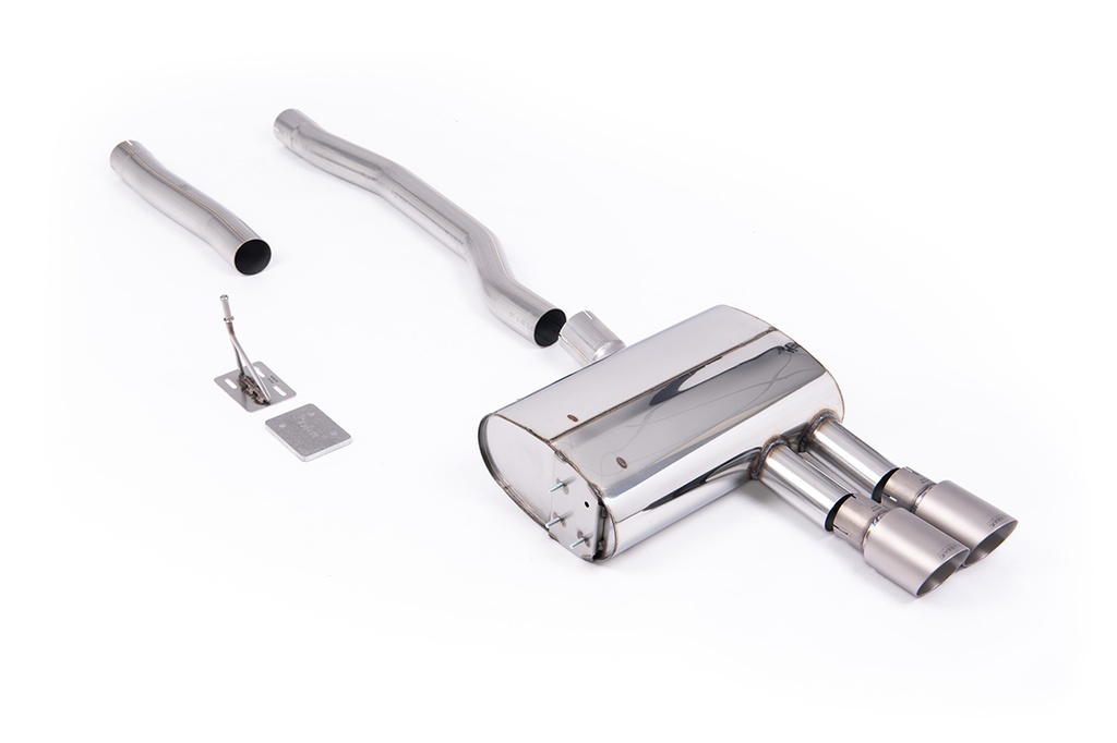 Milltek Exhaust - GPF Back with Brushed Titanium G