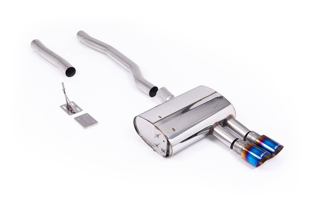 Milltek Exhaust - GPF Back with Burnt Blue Titaniu