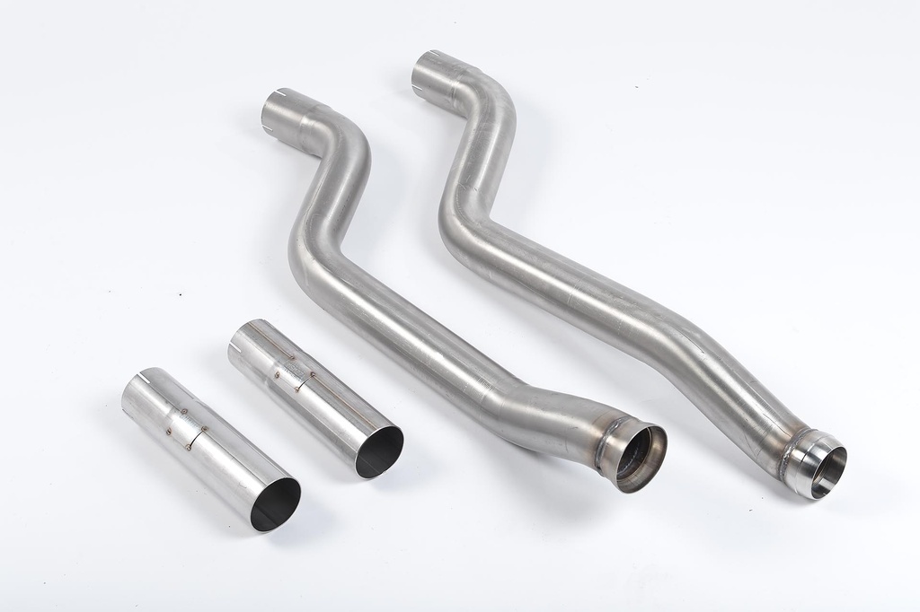 Milltek  Secondary Catalyst Bypass Sport Exaust for Mercedes  C-Class  C63 AMG (2007 to 2011)
