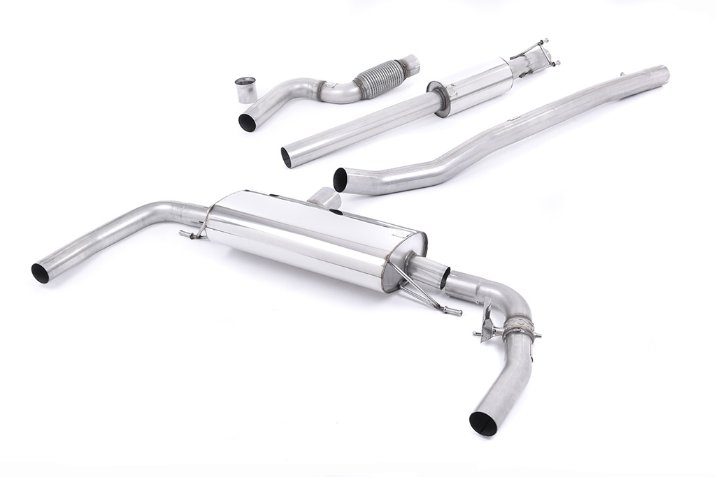 Milltek  Cat-back Sport Exaust for Mercedes  CLA-Class  CLA45 AMG 2.0 Turbo (2013 to 2018)