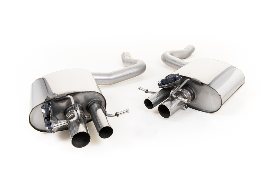 Milltek Rear Silencers Mercedes C-Class C63 and C6
