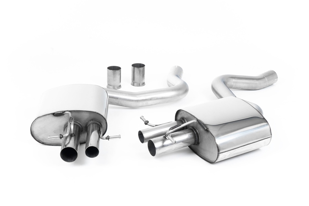 Milltek Rear Silencers Mercedes C-Class C63 and C6
