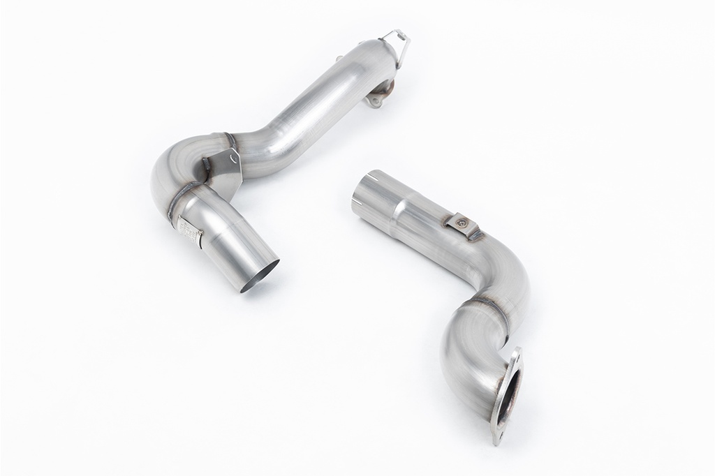 [SSXMZ136] Milltek Large-bore Downpipe and De-cat - Mercedes