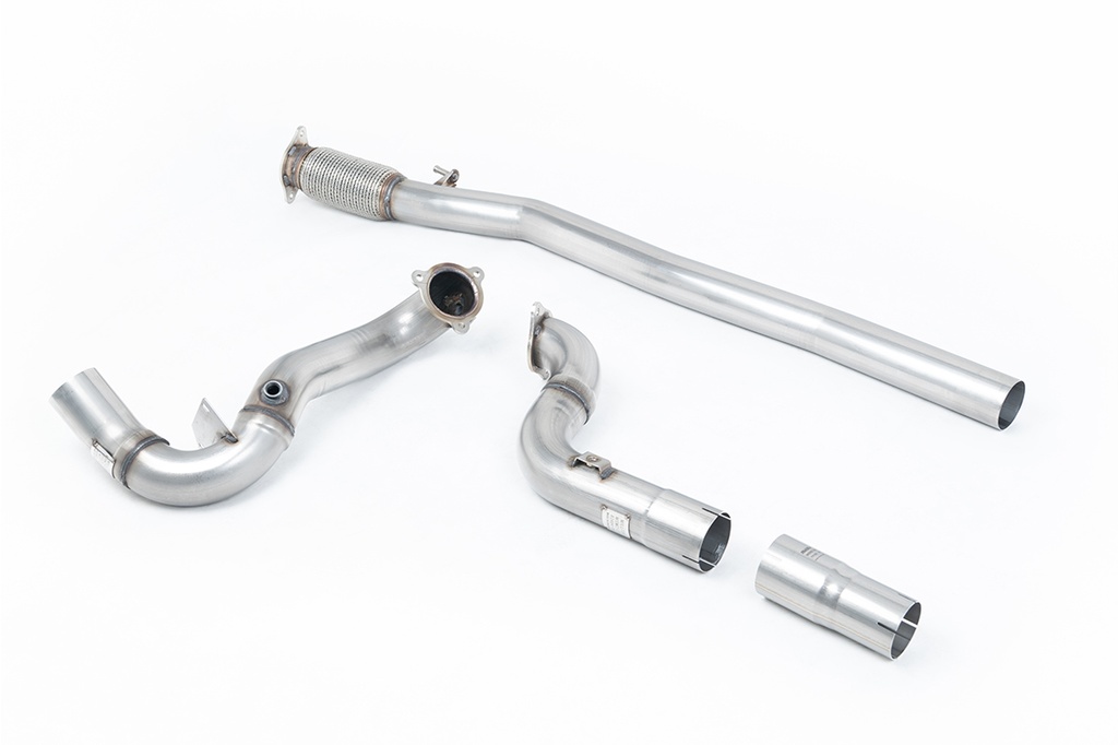 [SSXMZ158] Milltek  Large-bore Downpipe and De-cat Sport Exaust for Mercedes  A-Class  A35 AMG 2.0 Turbo (W177 Hatch Only OPF/GPF Models) (2019 to 2027)