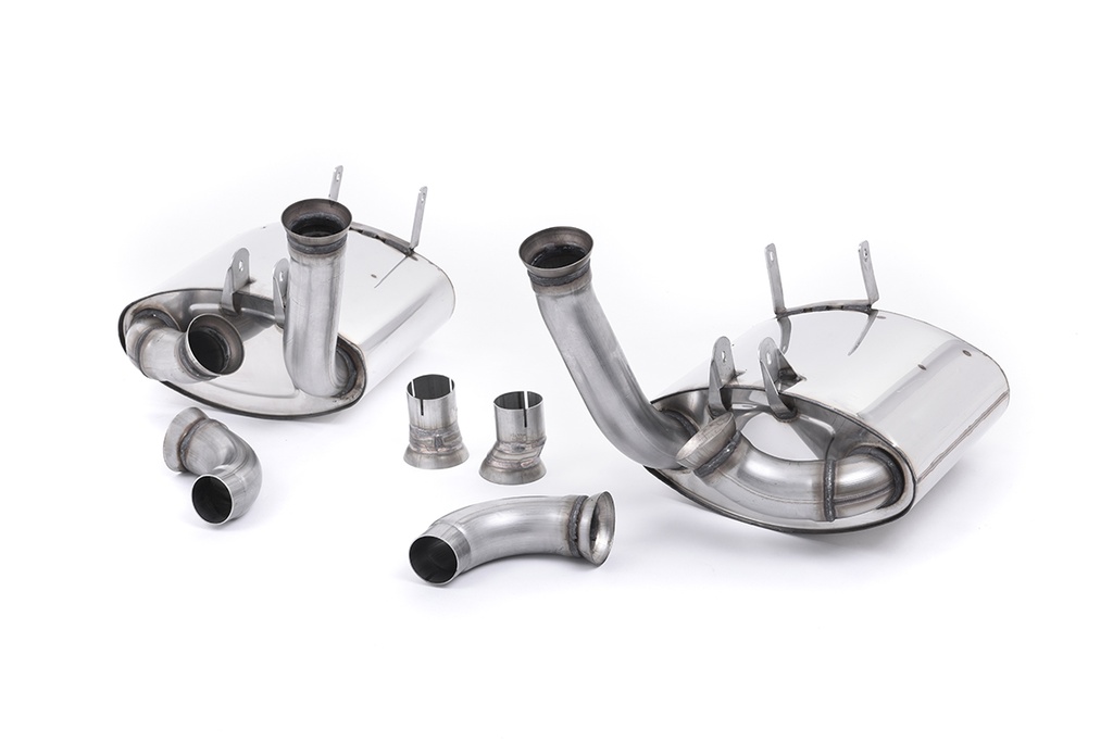 Milltek Rear Silencers Porsche 911 997.1 Carrera a