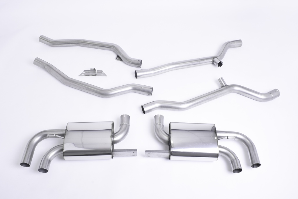 Milltek Cat-back Porsche Cayenne 958 Turbo 4.8 V8