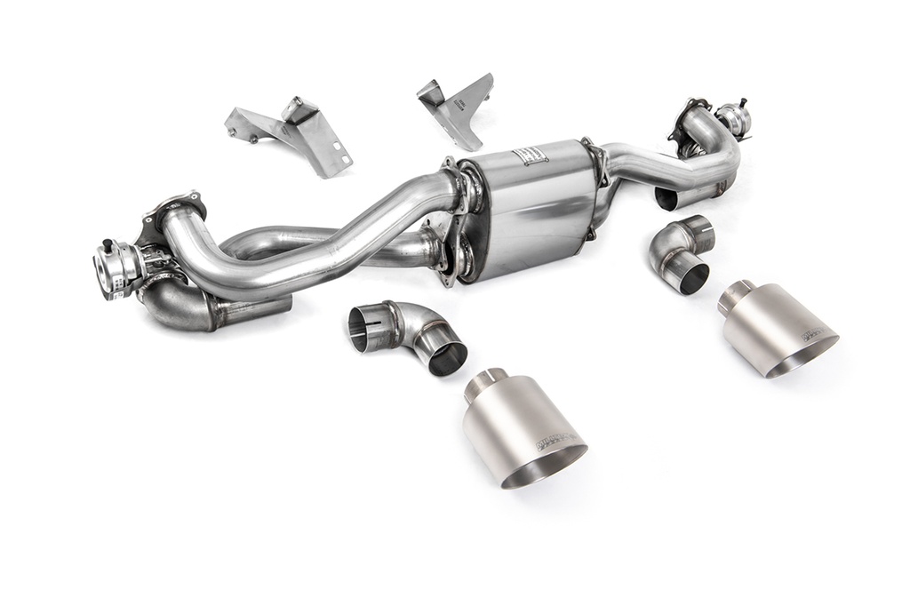 Milltek  Particulate Filter-back Sport Exaust for Porsche  Boxster  718 GTS & Spyder 4.0 (OPF/GPF Equipped Cars Only - Post Feb 2020 build Manual Cars only)	(2020 to 2027)