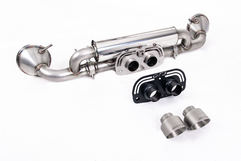 Milltek 911  992.1 GT3 2021-2025  Rear Silencers