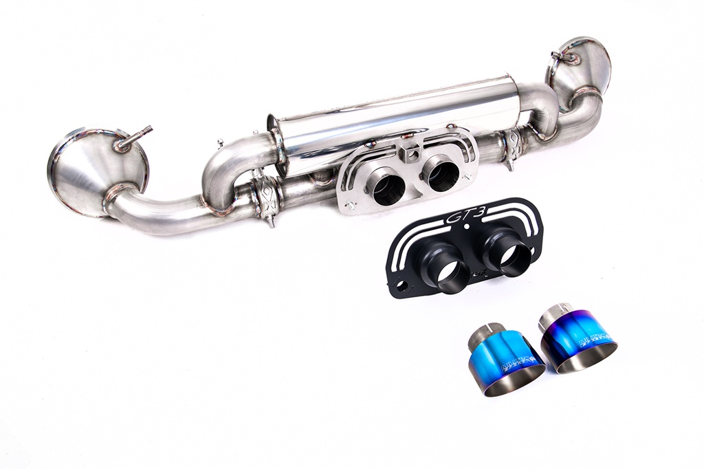 Milltek 911  992.1 GT3 2021-2025  Rear Silencers