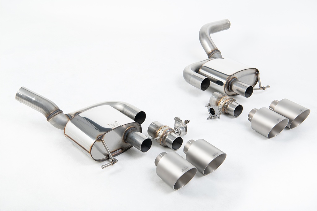 Milltek  Rear Silencer(s) Sport Exaust for Porsche  Macan  2.9 V6 GTS & Turbo (Facelift Models only) (2021 to 2027)