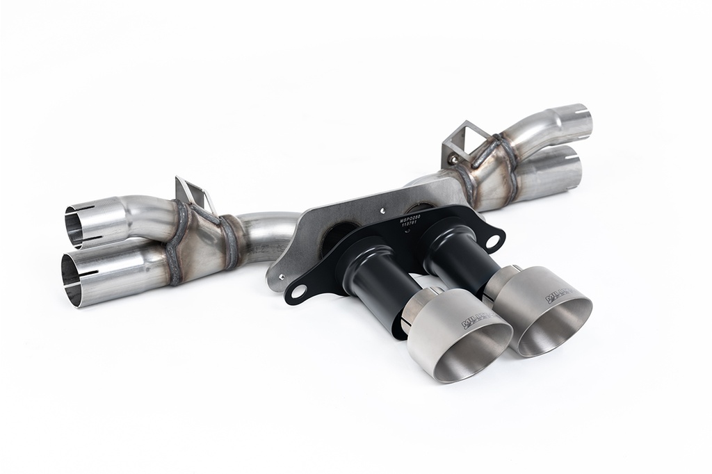 Milltek  Rear Silencer(s) Sport Exaust for Porsche 911  991.2 GT3 & GT3 RS (2018 to 2020)