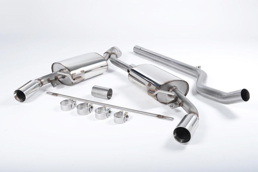 Milltek  Cat-back Sport Exaust for Renault / Alpine  Clio  197 2.0 16v (2006 to 2009)