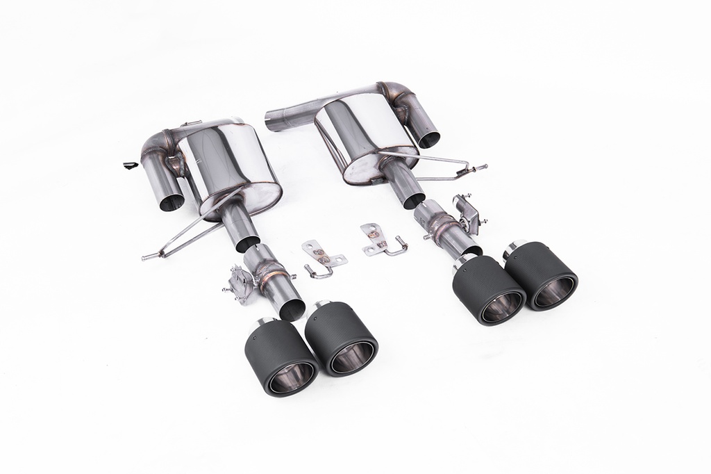 Milltek  Rear Silencer(s) Sport Exaust for Land Rover / Range Rover  Sport  SVR 5.0 V8 Supercharged (Facelift) (2018 to 2022)