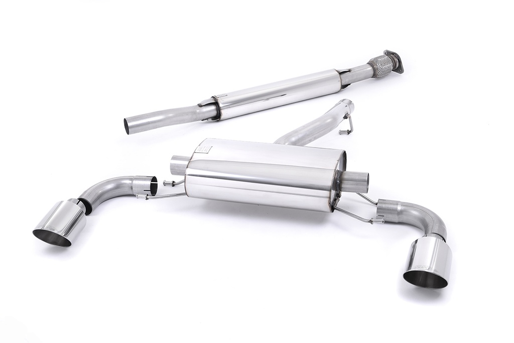 Milltek  Secondary Cat-back Sport Exaust for Subaru  BRZ  2.0-litre (2012 to 2021)