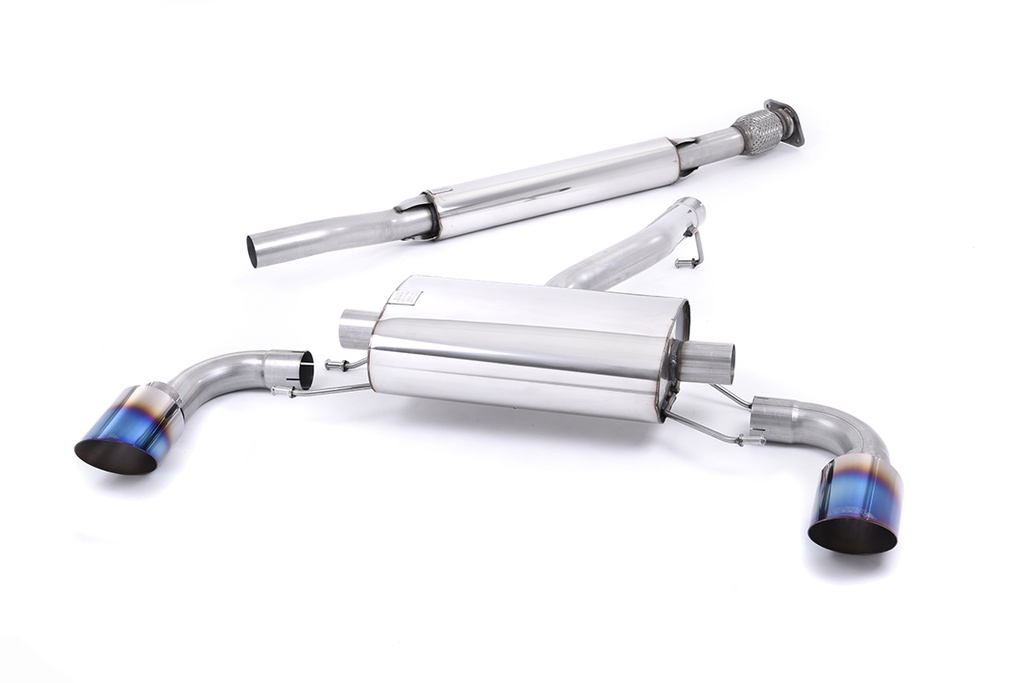 Milltek  Secondary Cat-back Sport Exaust for Subaru  BRZ  2.0-litre (2012 to 2021)