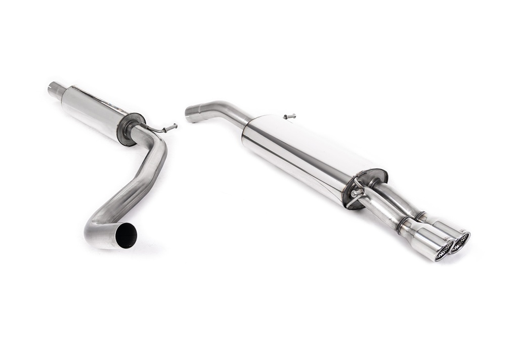 Milltek  Cat-back Sport Exaust for Seat  Ibiza  1.9 TDi 130PS and 160PS (2003 to 2007)