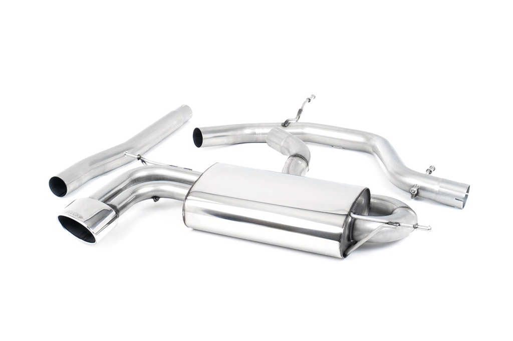 Milltek  Cat-back Sport Exaust for Seat  Leon  FR 2.0 TDi 170PS DPF (2005 to 2013)