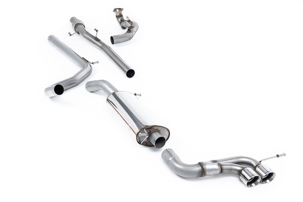 Milltek Turbo-back excluding Hi-Flow Sports Cat Se