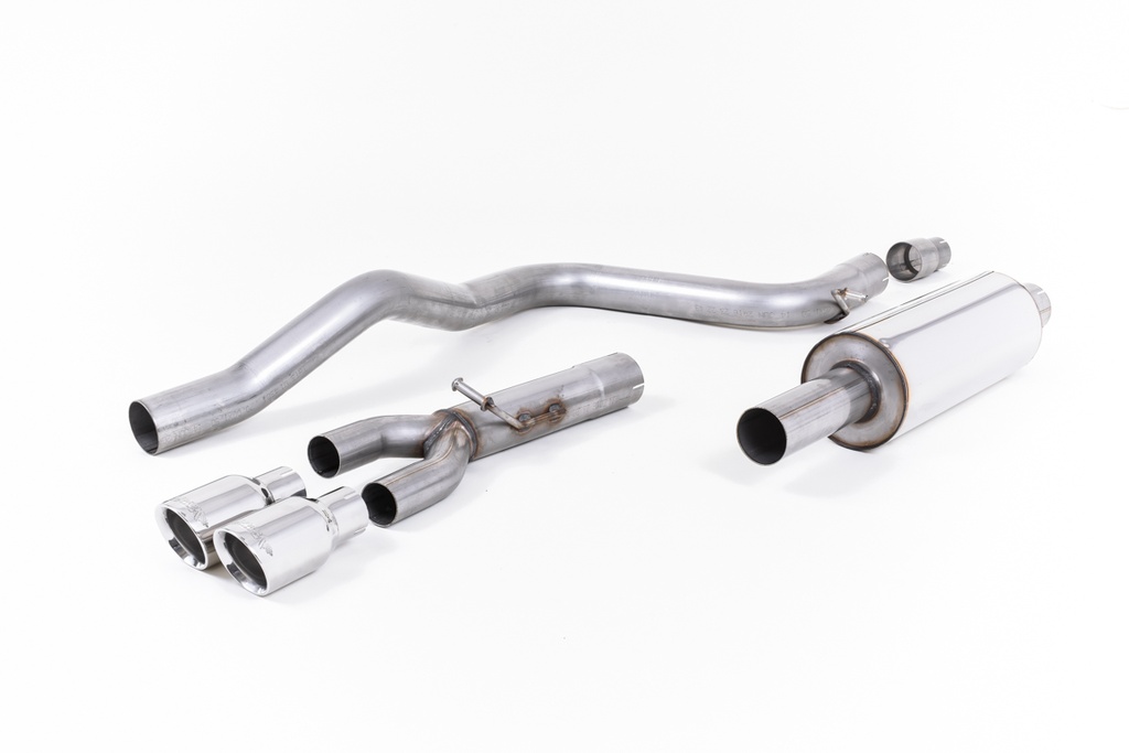 Milltek  Cat-back Sport Exaust for Seat  Leon  FR 2.0 TDI 150 SC and 5-door (manual and DSG-auto) (2013 to 2020)