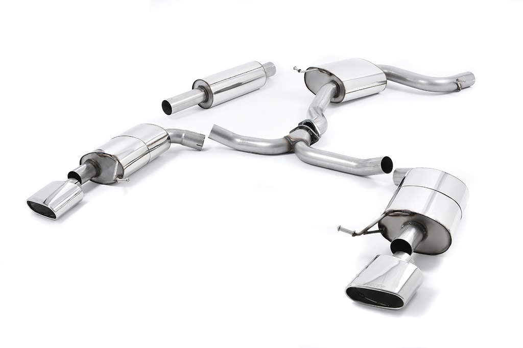 Milltek  Cat-back Sport Exaust for Seat  Leon  ST Cupra 280 & 290 2.0 TSI (280 & 290PS - Non-OPF/GPF Models) (2015 to 2019)