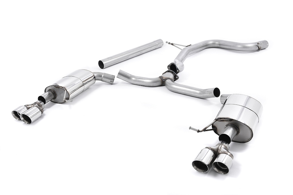Milltek  Cat-back Sport Exaust for Seat  Leon  ST Cupra 280 & 290 2.0 TSI (280 & 290PS - Non-OPF/GPF Models) (2015 to 2019)